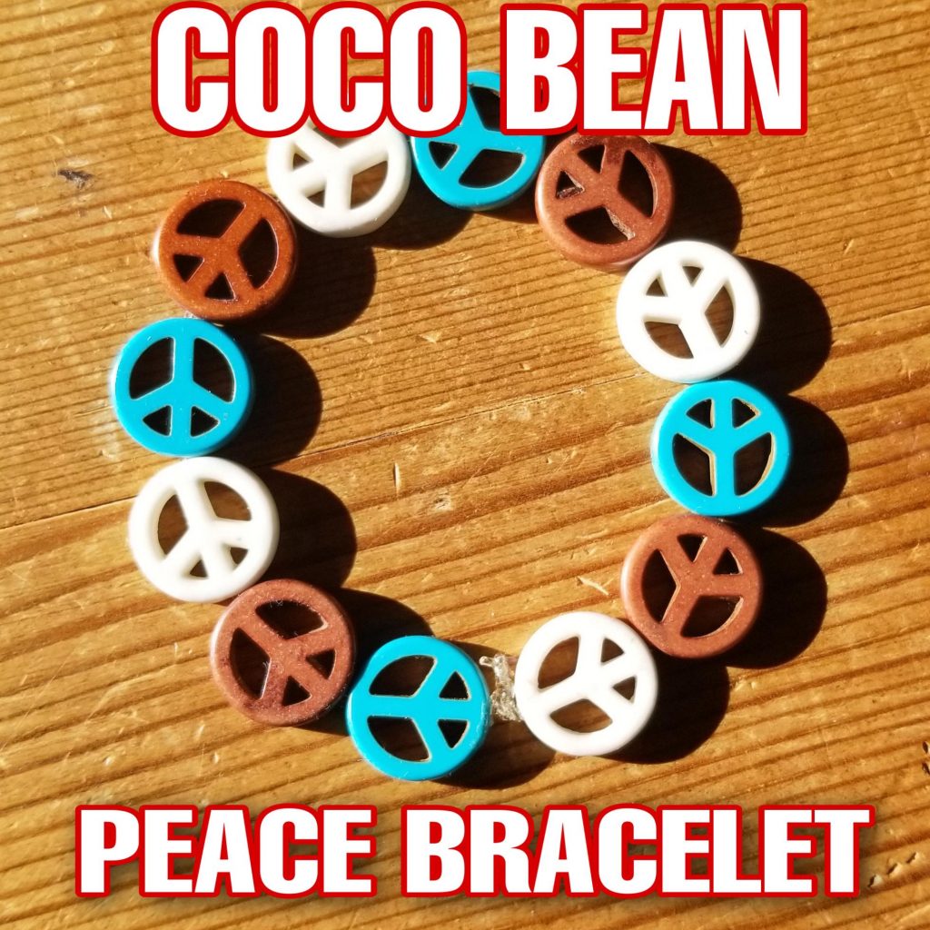 Coco Bean Peace Bracelet